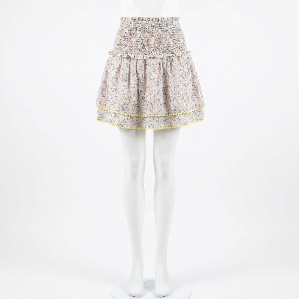 NEW HEARTLOOM rossi tiered skirt in sunbeam
